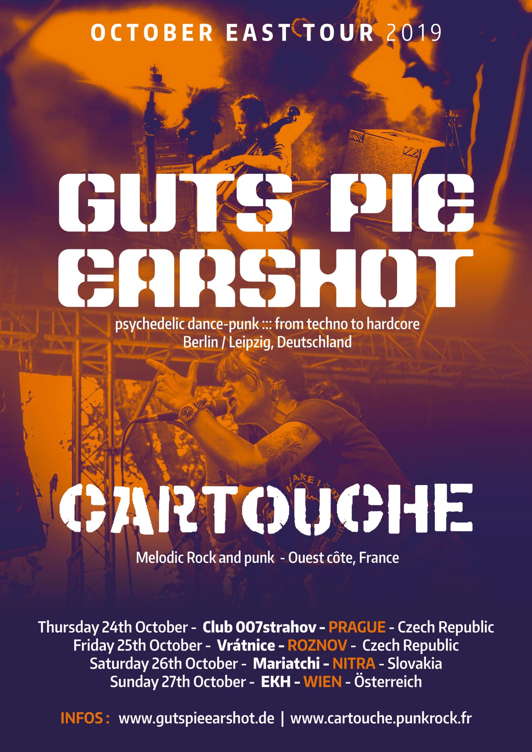 Guts pie earshot + Cartouche-2019